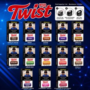 FLAVOUR TWISTPOD 3ML BY UNITY