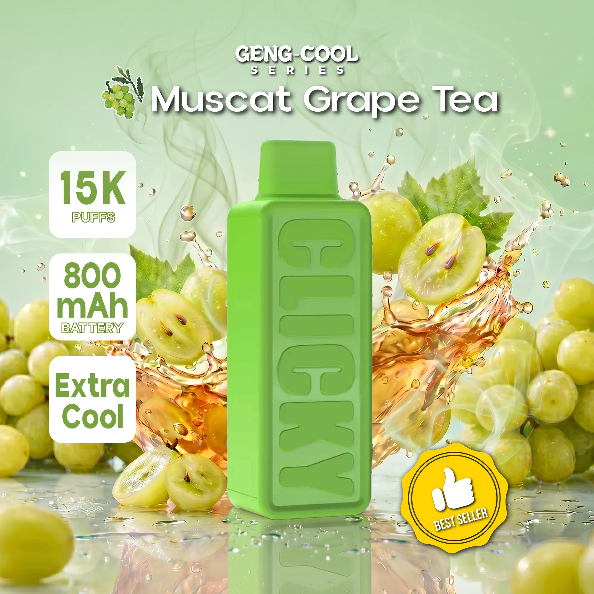 Muscat Grape Tea Disposable Vape Pod (Refill)