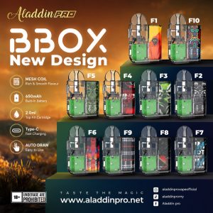 POD ALADDIN BBOX 650mAh