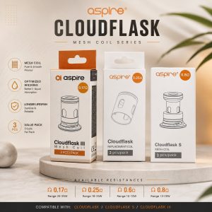 OCC ASPIRE CLOUDFLASK / CLOUDFLASK S / CLOUDFLASK 3 0.17/0.25/0.6 OHM
