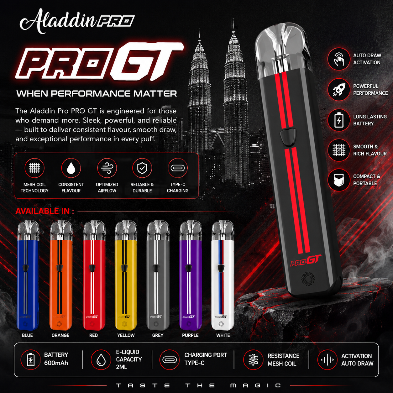 POD ALADDIN PRO GT