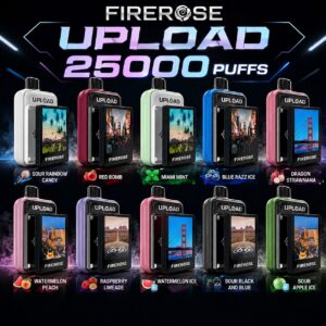 DISPOSABLE FIREROSE UPLOAD 25000 PUFFS KIT SET