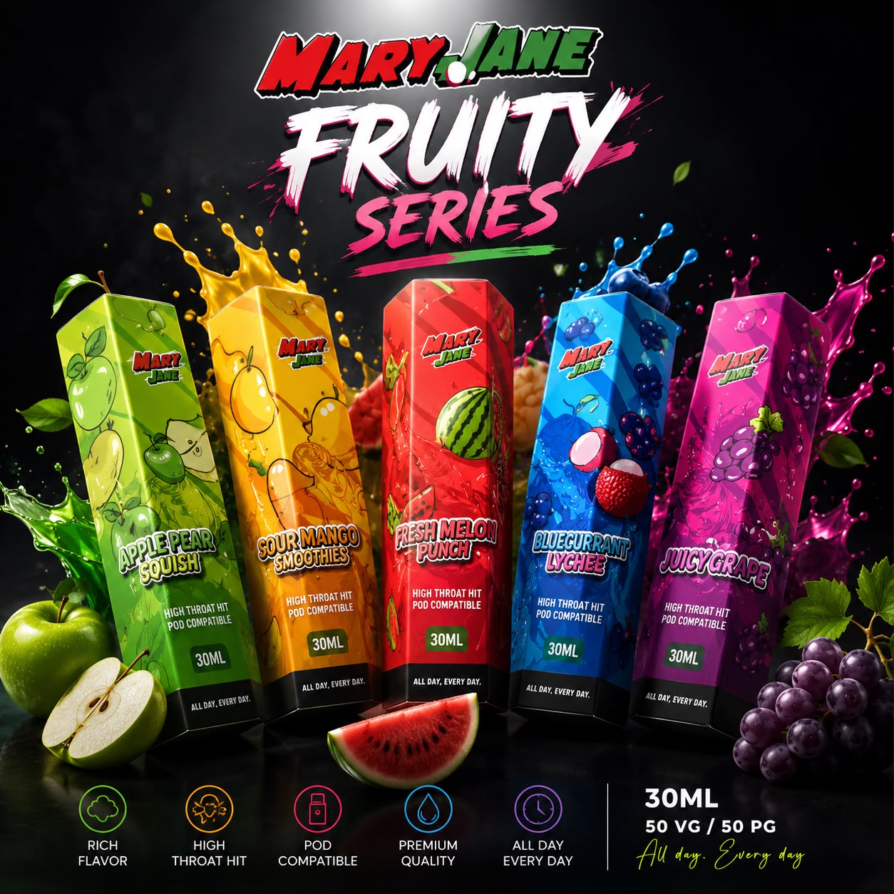 HTPC MARY JANE FRUITY SERIES 30ML